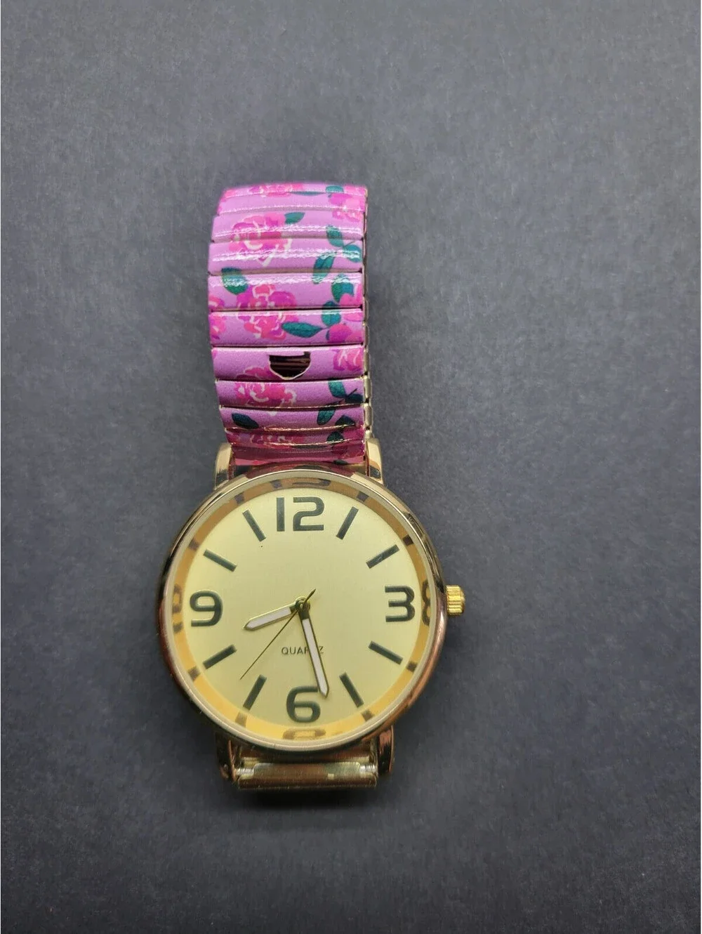 Macy's Womens Quartz Watch Pink Rose & Gold Analog   **SEE DETAILS**